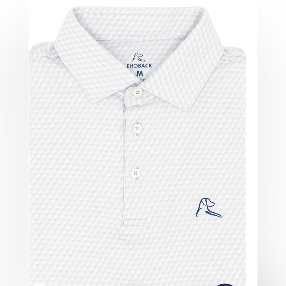The Be The Ball
Men’s Short Sleeve Performance Polo by Rhoback